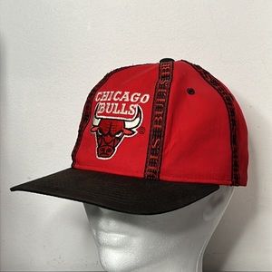 STARTER Vintage CHICAGO BULLS The Classic Tri Power Snapback Hat Jordan Era